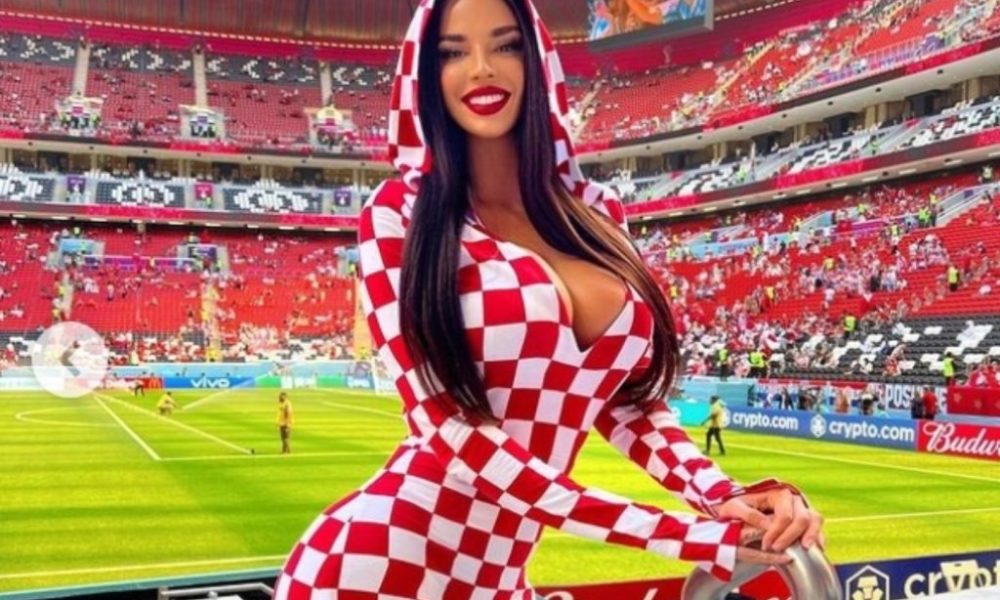 La Miss Croatie Ivana Knöll Fait Scandale à La Coupe Du Monde Au Qatar Urban Fm 1045 9276